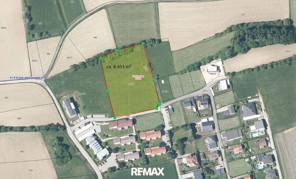 Baugrundstück am Klopeiner See mit Bebauungsplan