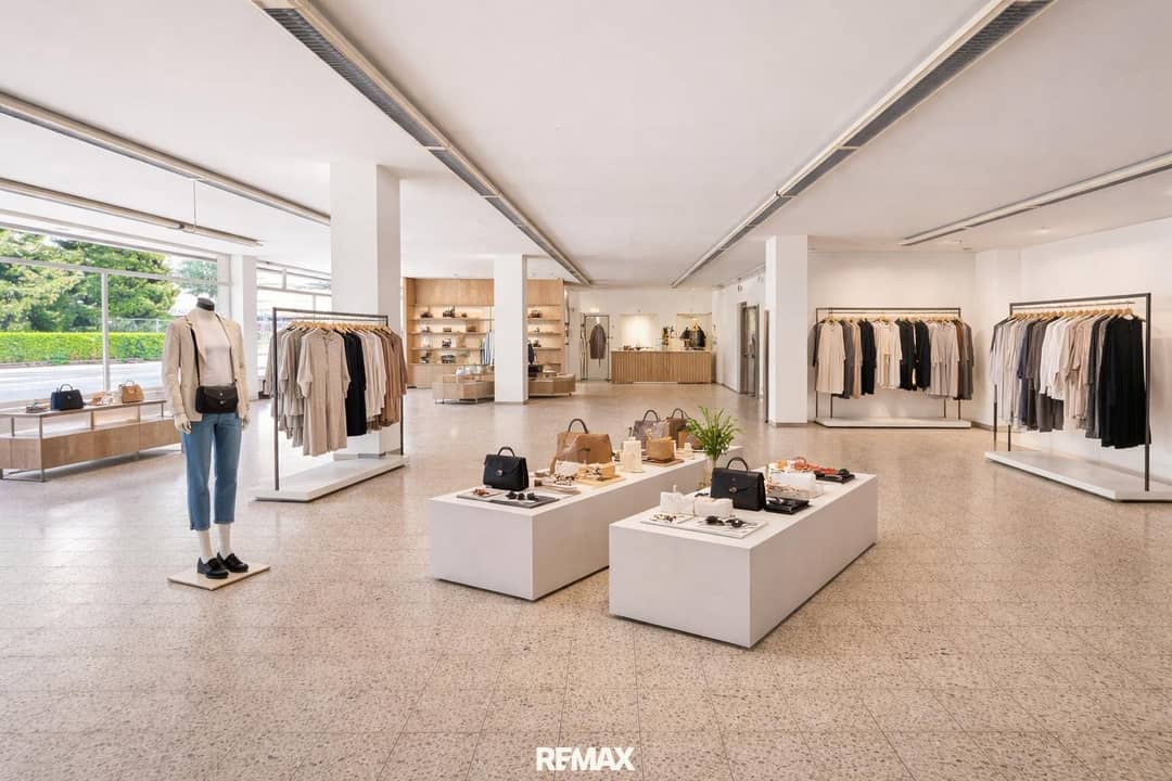 Retail Space with Display Windows and Parking near Hospital