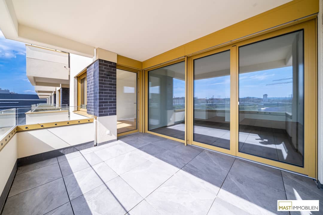 Neubauwohnung mit Balkon und Loggia beim Hauptbahnhof