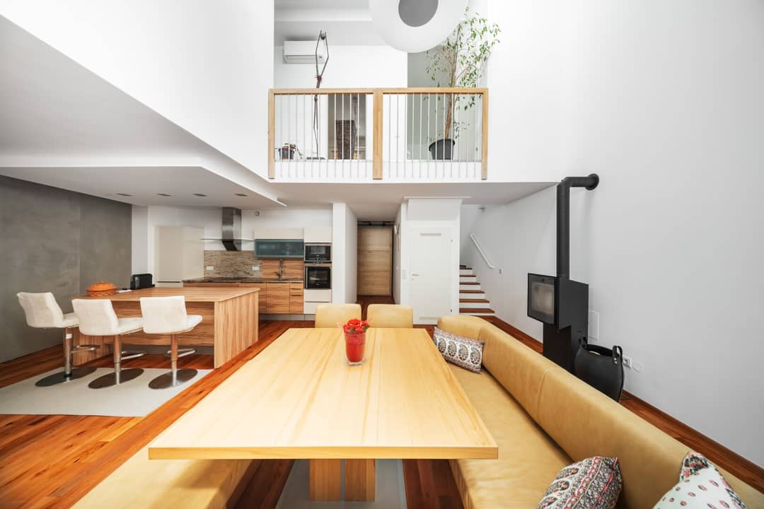 Townhouse Gefühl in der Leopoldstadt Maisonette mit Kamin und PV Anlage