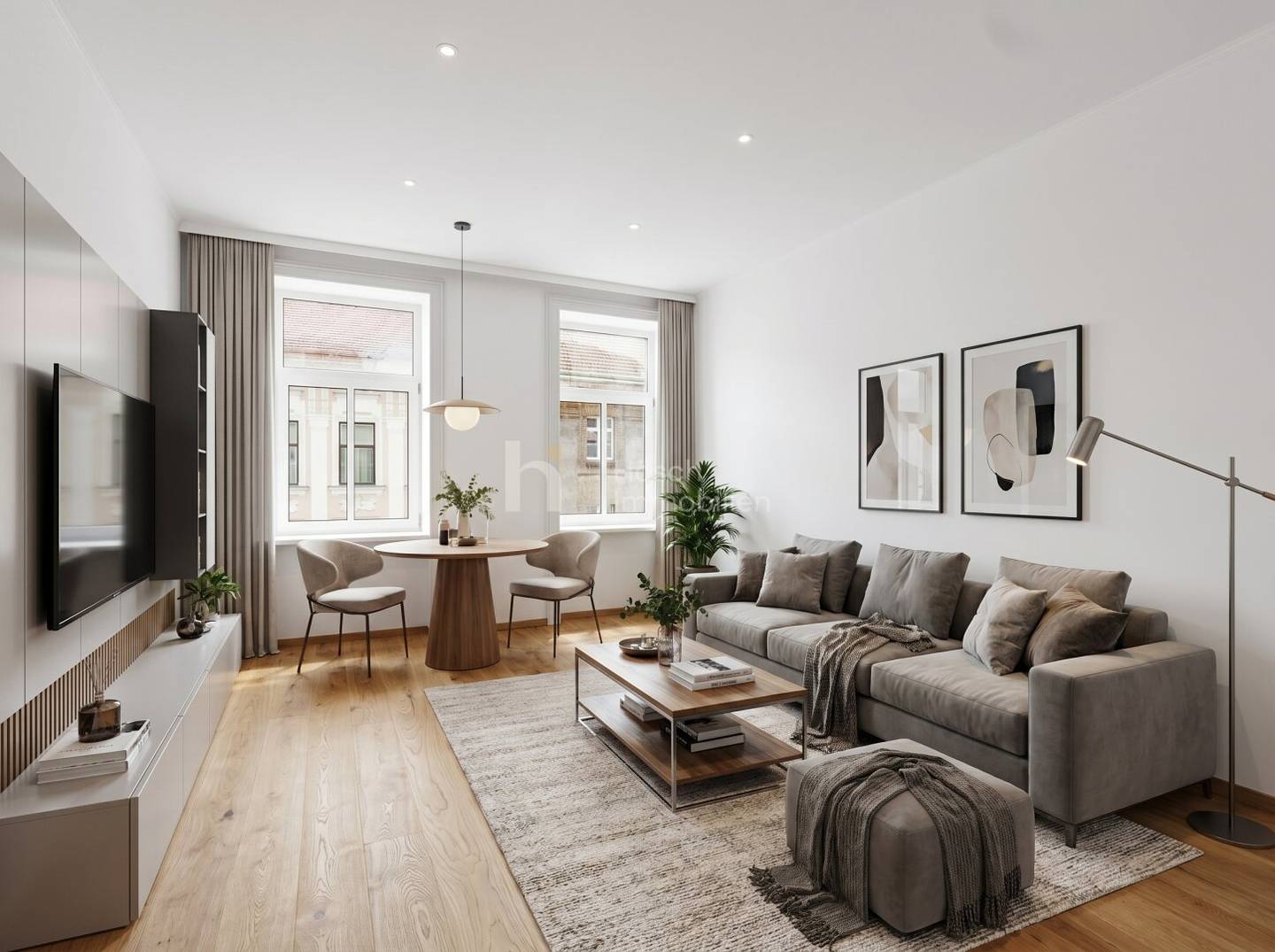 Renovated period apartment with elevator in Hernals
