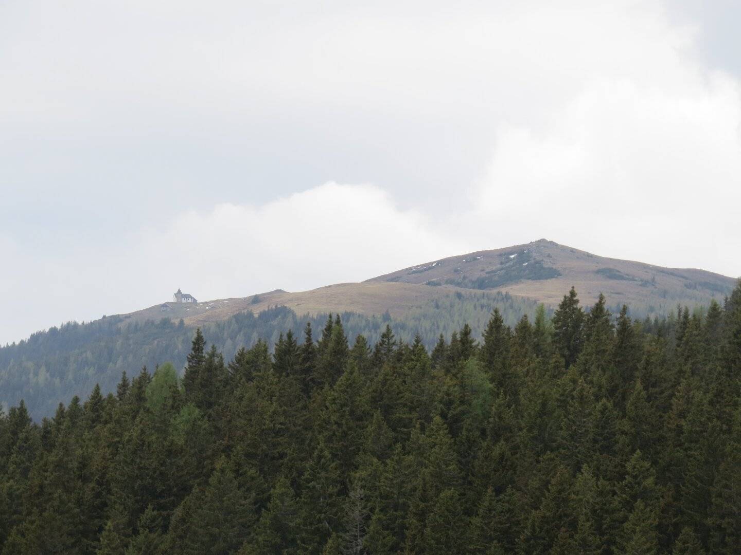 Waldgrundstück mit Blick auf Maria Schnee