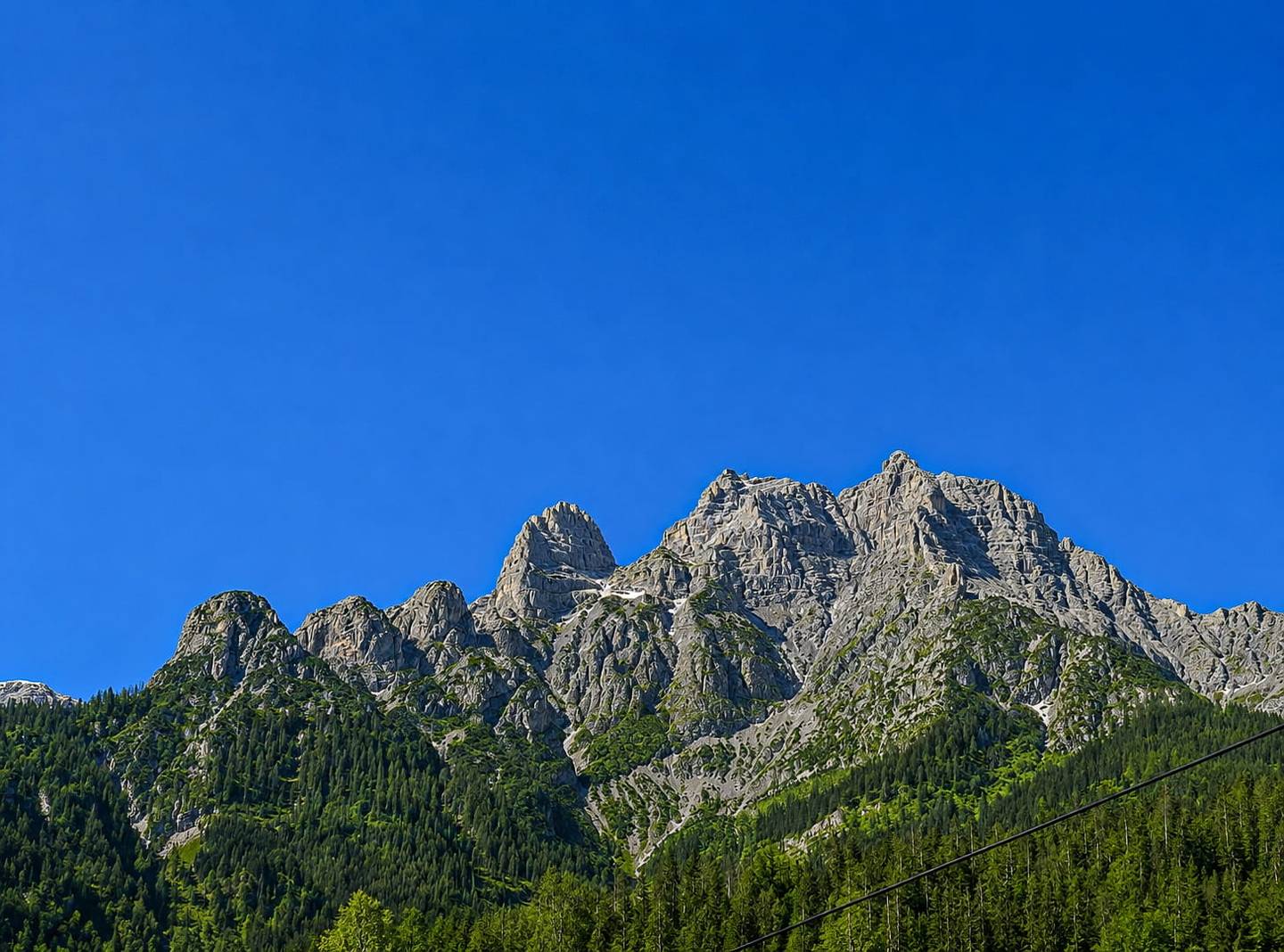 Wohnbaugrundstück mit Blick auf die Steinplatte