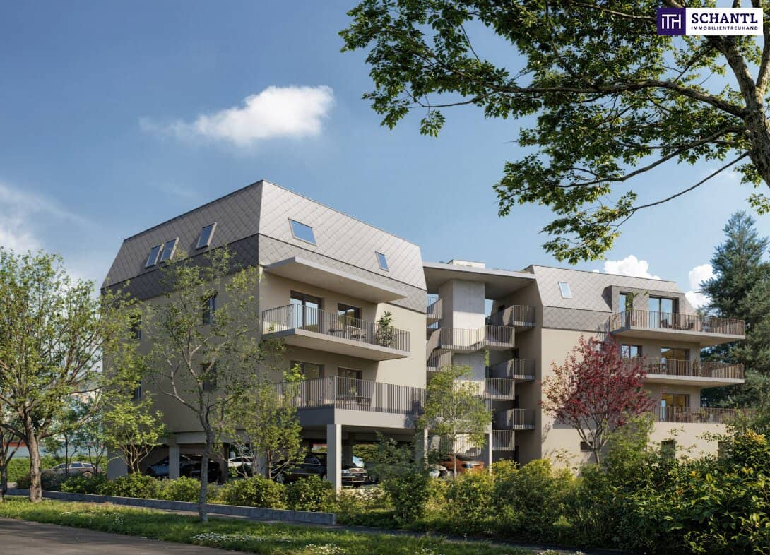 Neubauwohnung mit großer Terrasse und Garten in Graz Eggenberg
