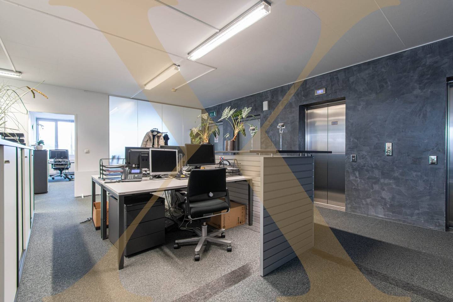 Bright and modern office space in City Tower II in Linz for rent