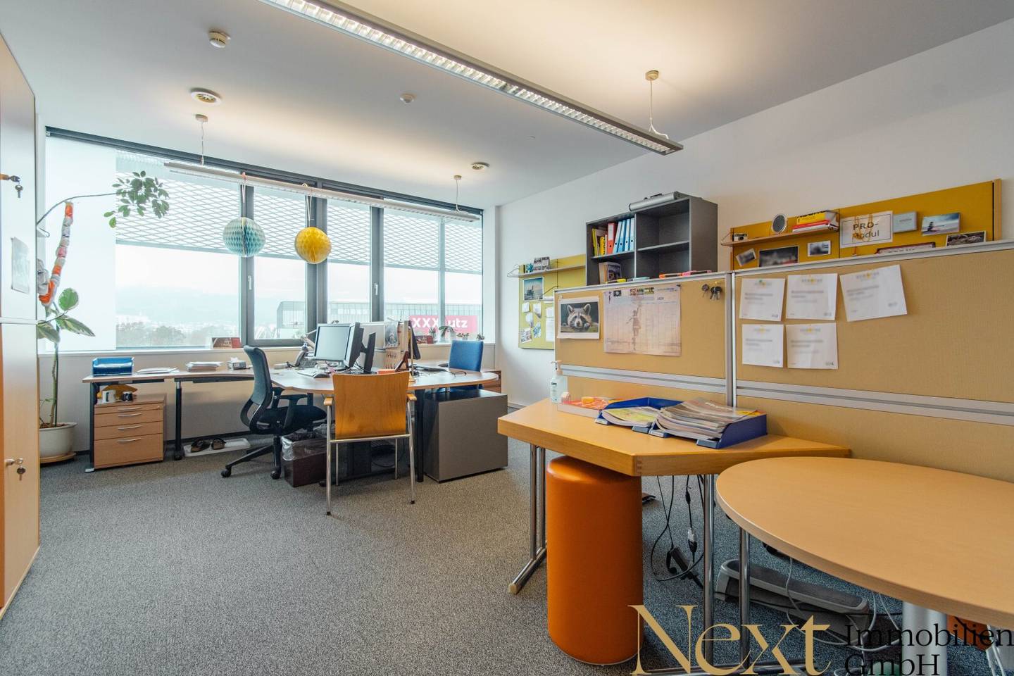 Generous office space with a view of the Pöstlingberg in the ETECH-Center Linz for rent