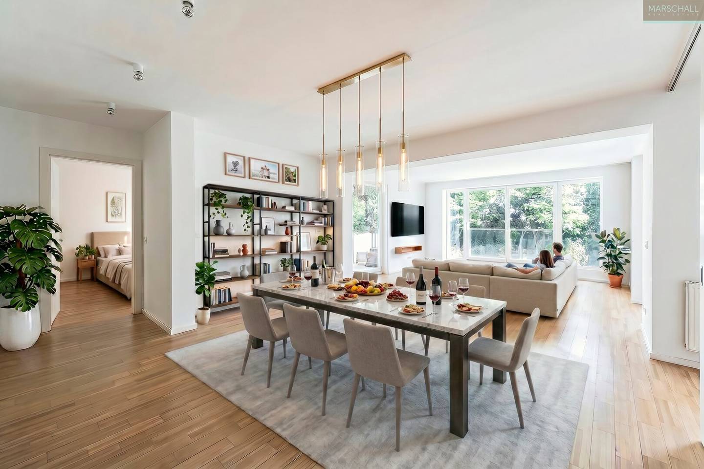Garden apartment with private garden in Cottageviertel