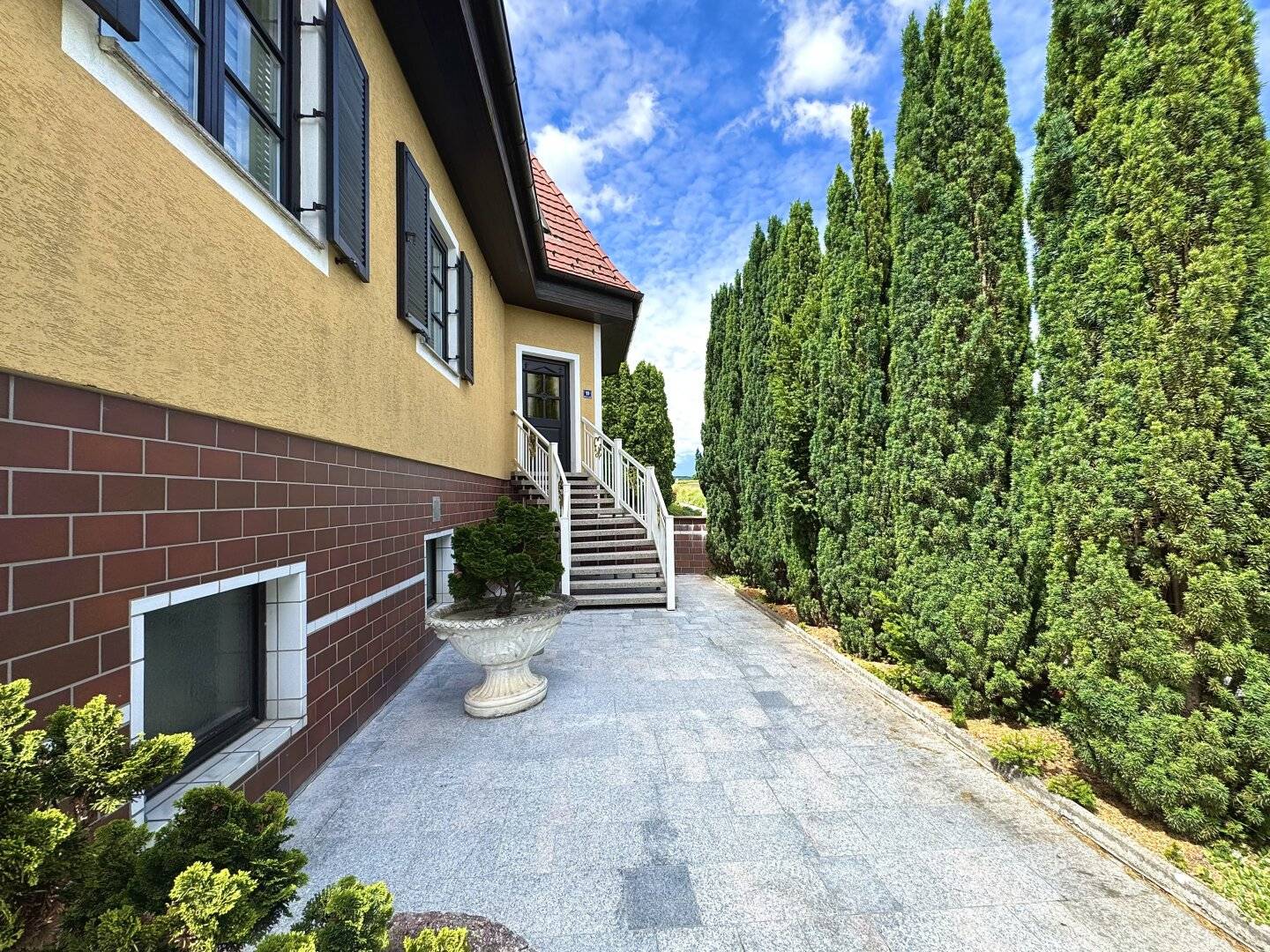 Representative House with Pool and Garden