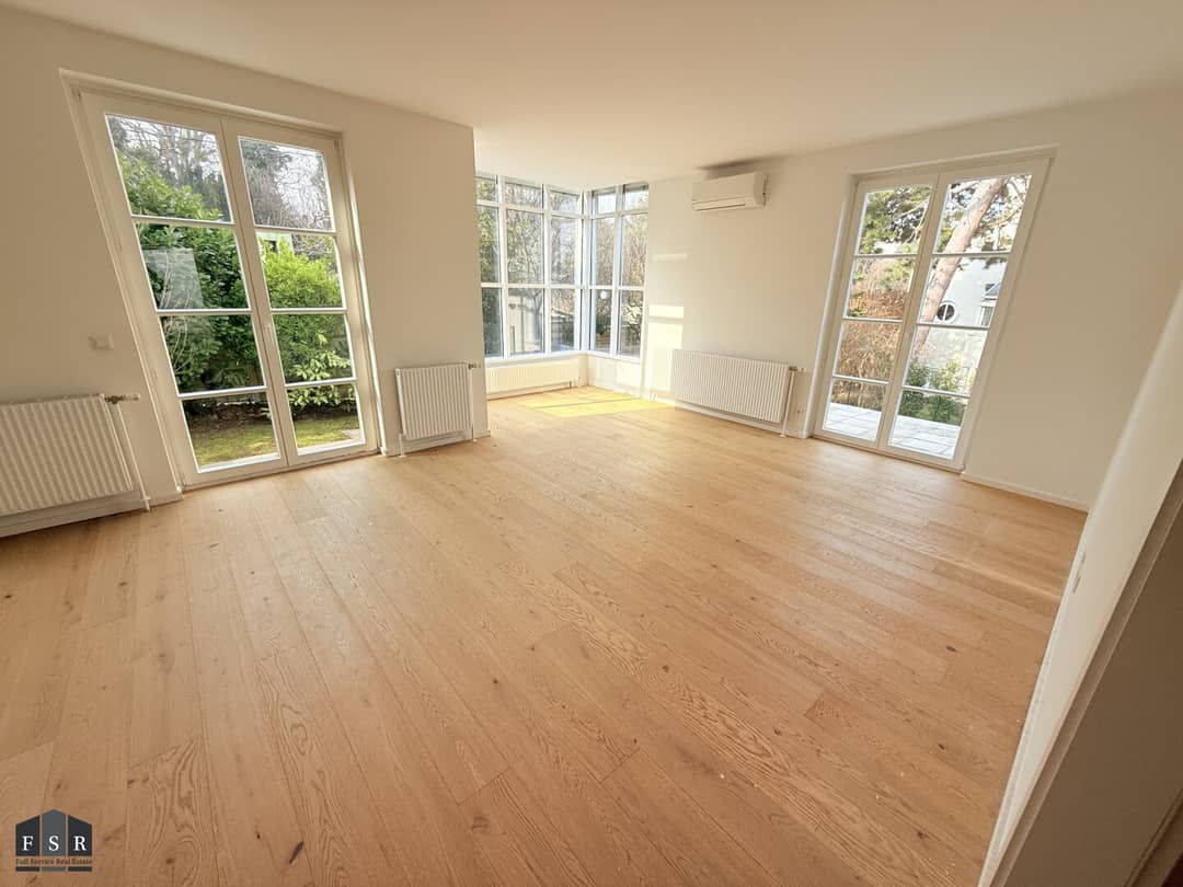 Gartenwohnung mit Terrasse und Garage in Sievering