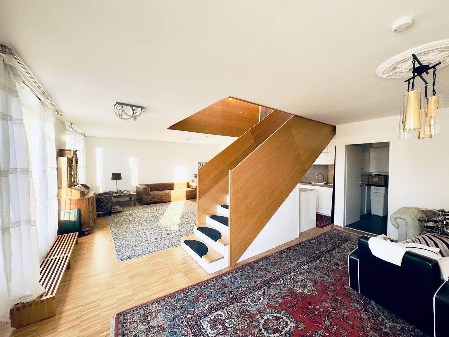 Maisonette apartment with terrace loggia and underground parking