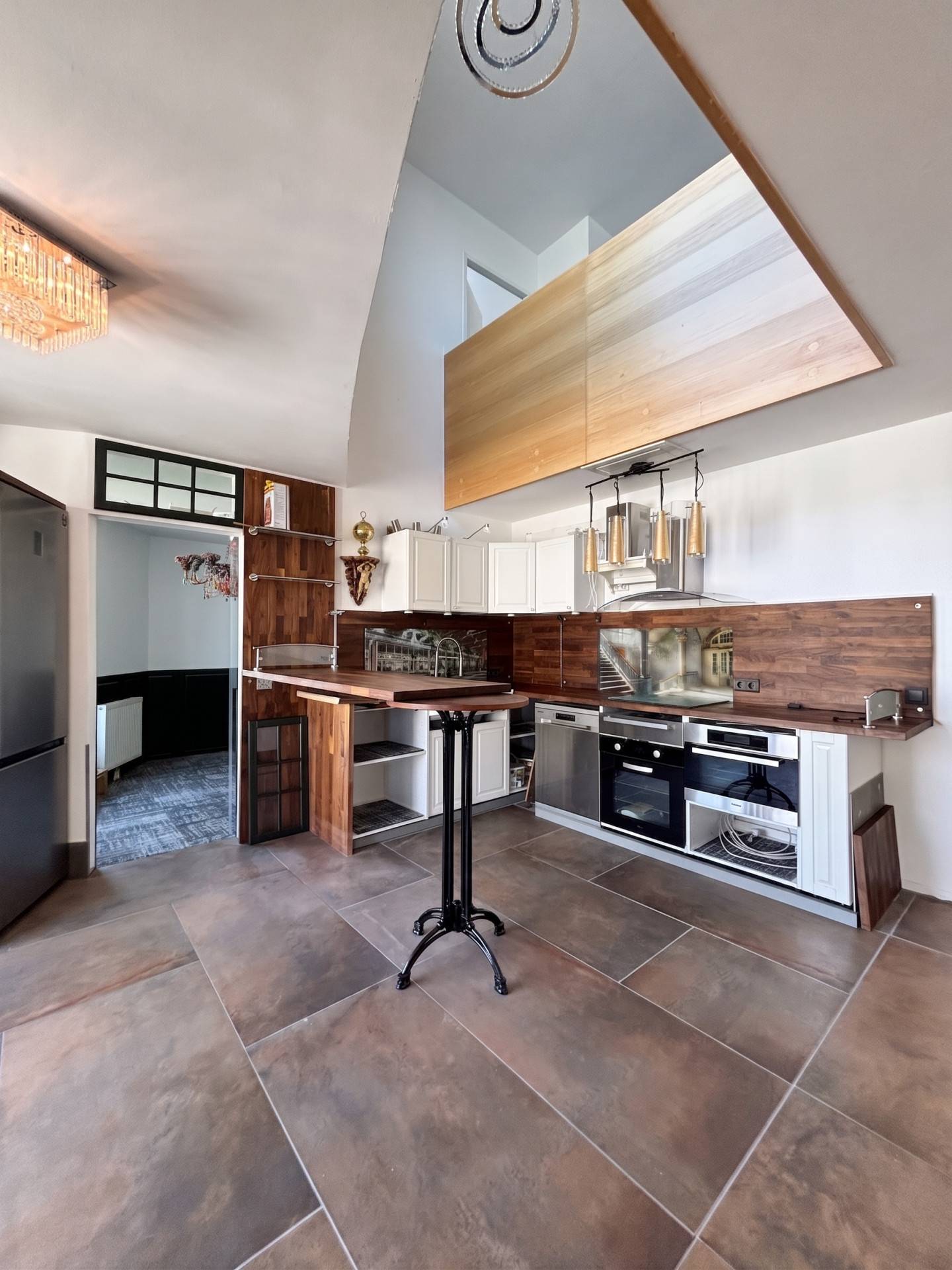 Maisonette apartment with loggia and terrace