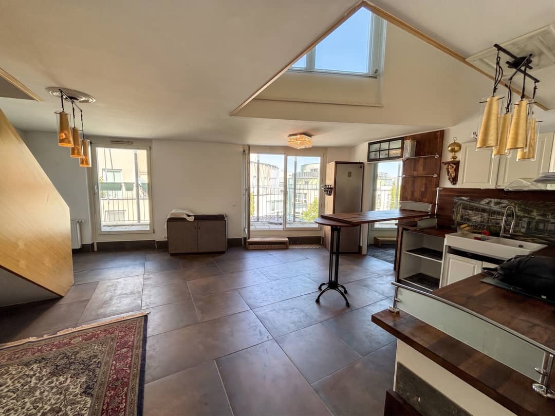 Maisonette apartment with loggia and terrace