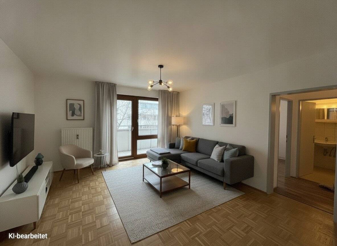 Wohnung in ruhiger Lage mit Loggia nahe der U Bahn