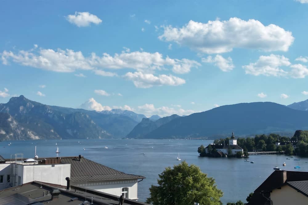 Terrassenwohnung mit Panoramablick über den Traunsee