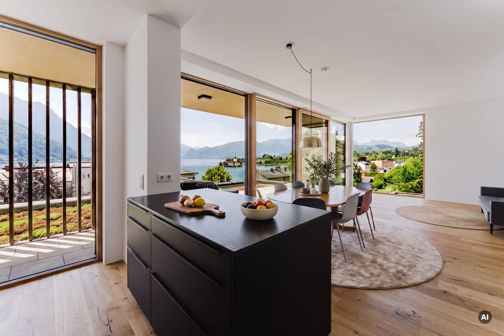 Terrassenwohnung mit Panoramablick über den Traunsee