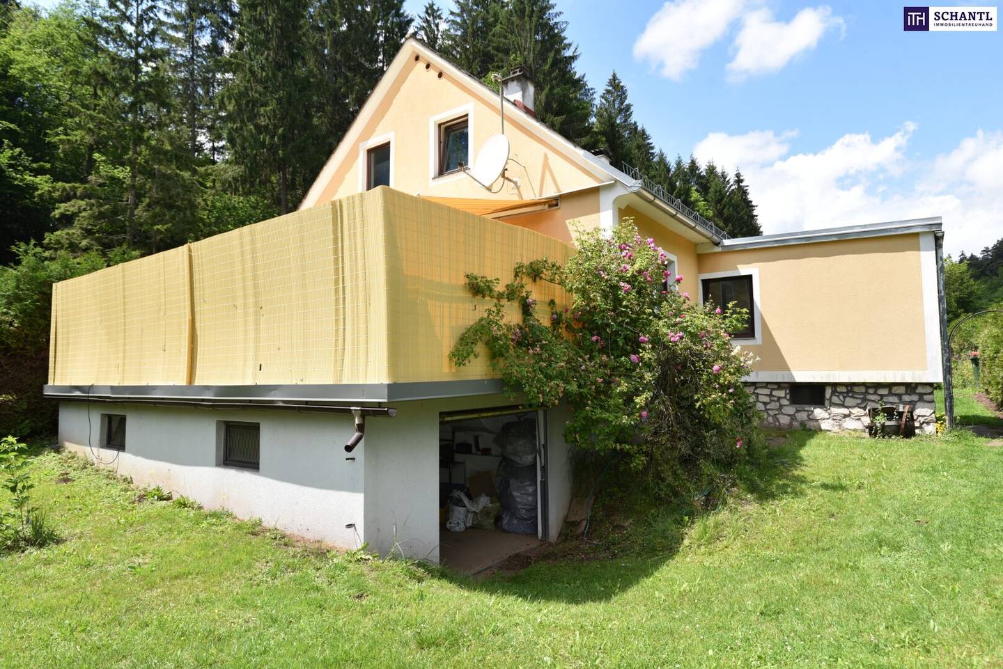 Einfamilienhaus mit großer Terrasse und 2270 m² Grundstück