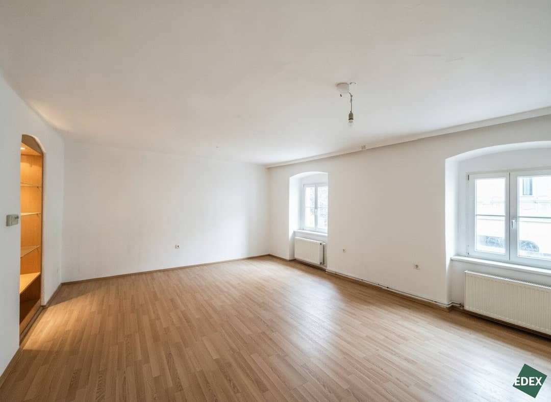 Ruhige Wohnung mit Terrasse in der Fußgängerzone