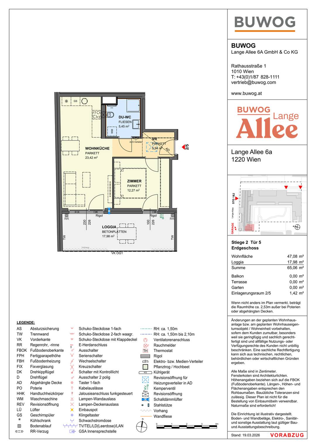 Erdgeschosswohnung im Grünen nahe der Alten Donau