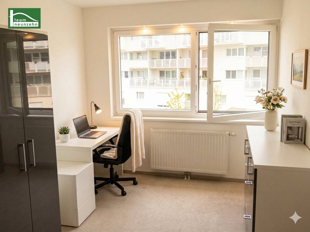 Modern 4-room attic apartment with loggia &amp; terrace in Liesing