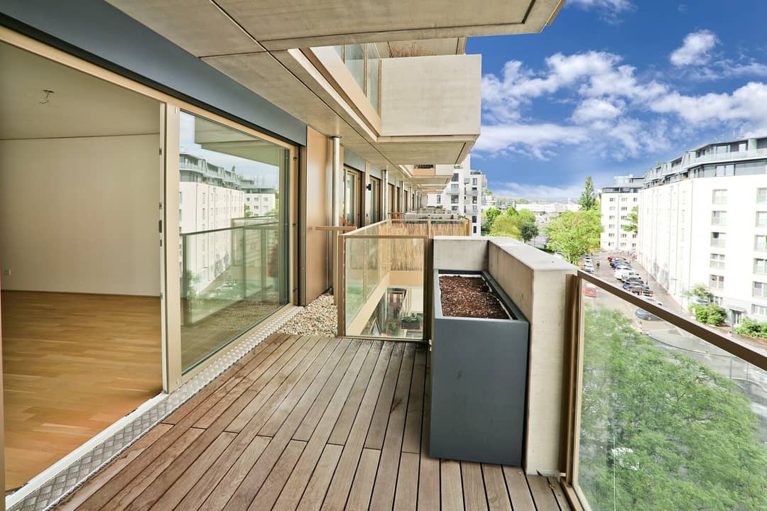 Vorsorgewohnung im Neubau mit Balkon und Parkett