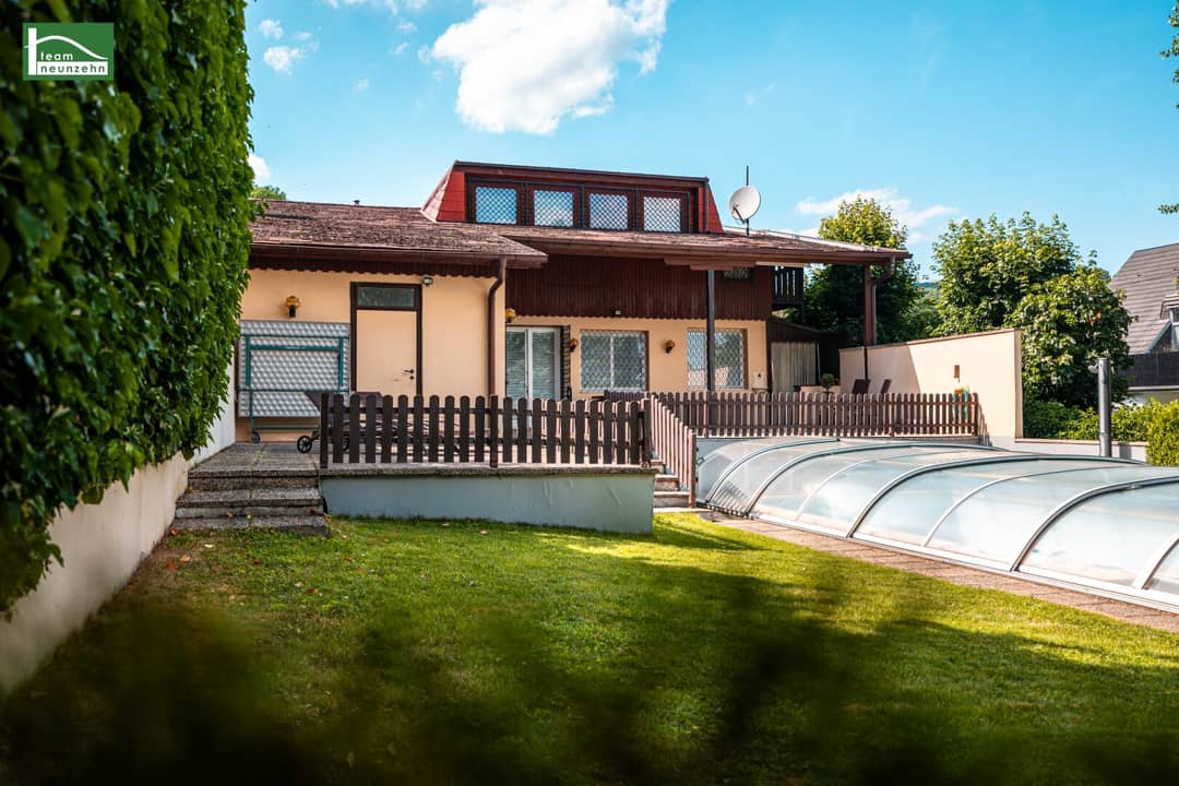 Einfamilienhaus mit Pool und Garten in Döbling