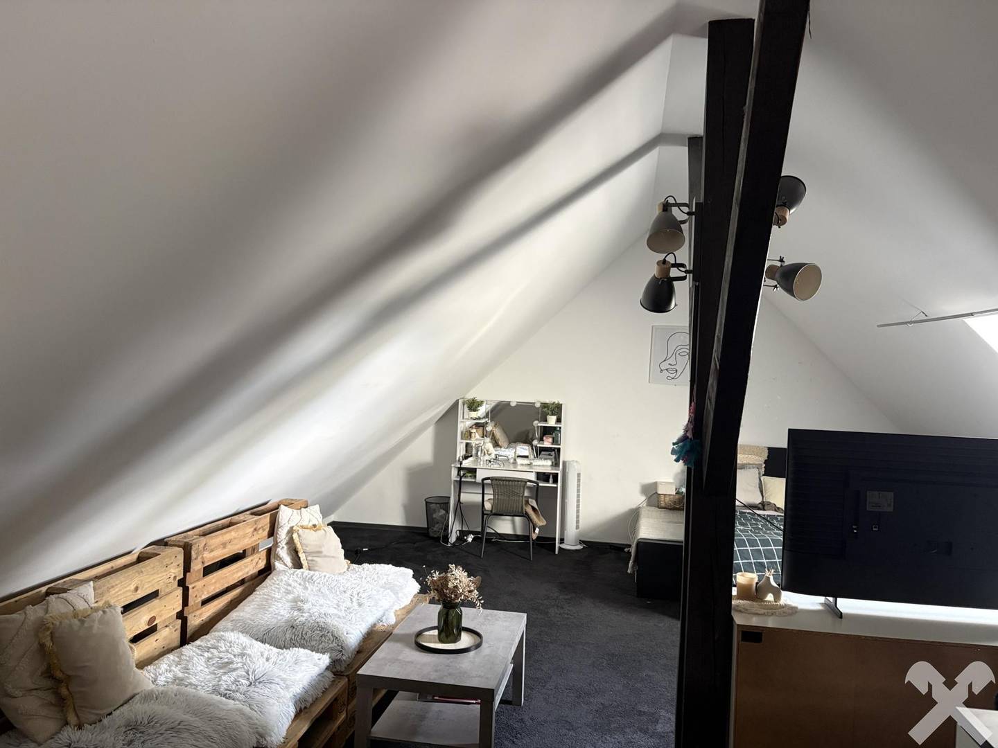 Gepflegte Wohnung mit Südwestbalkon und Einbauküche