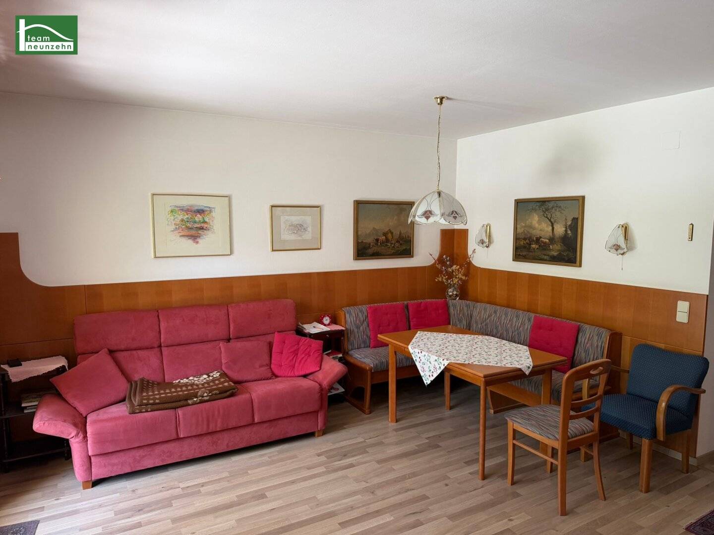 Gepflegte Erdgeschosswohnung mit Privatgarten und Weingartenblick