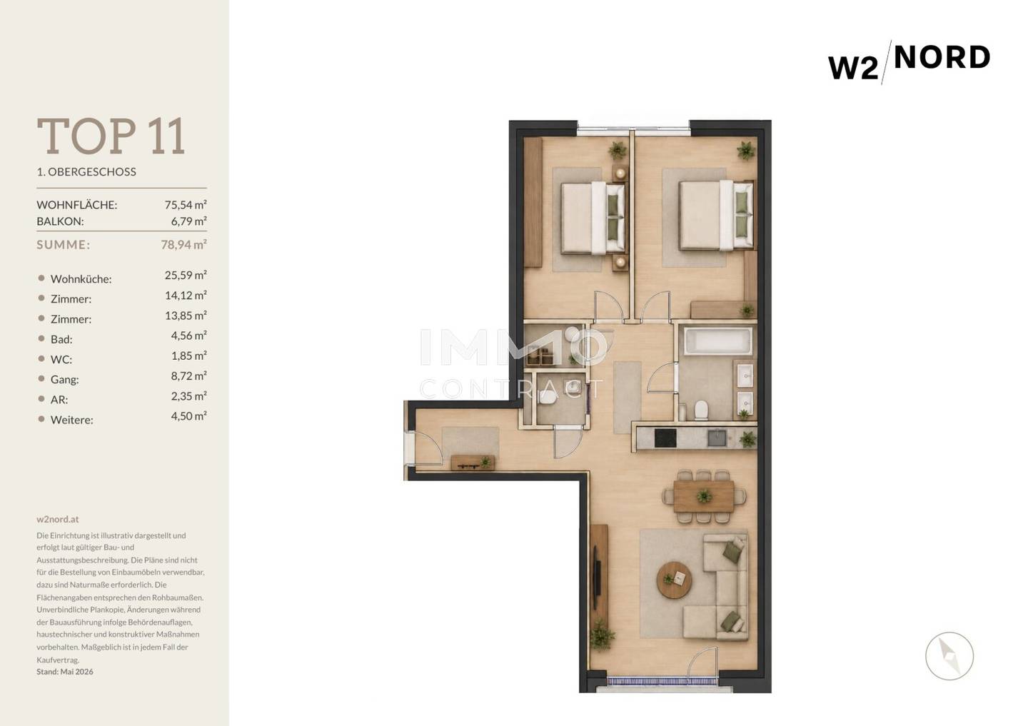 Investment Apartment with Balcony and Smart Home