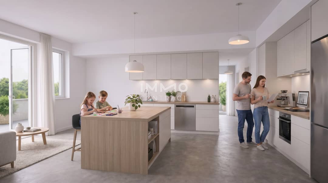 Helle Neubauwohnung mit Südbalkon in ruhiger Lage