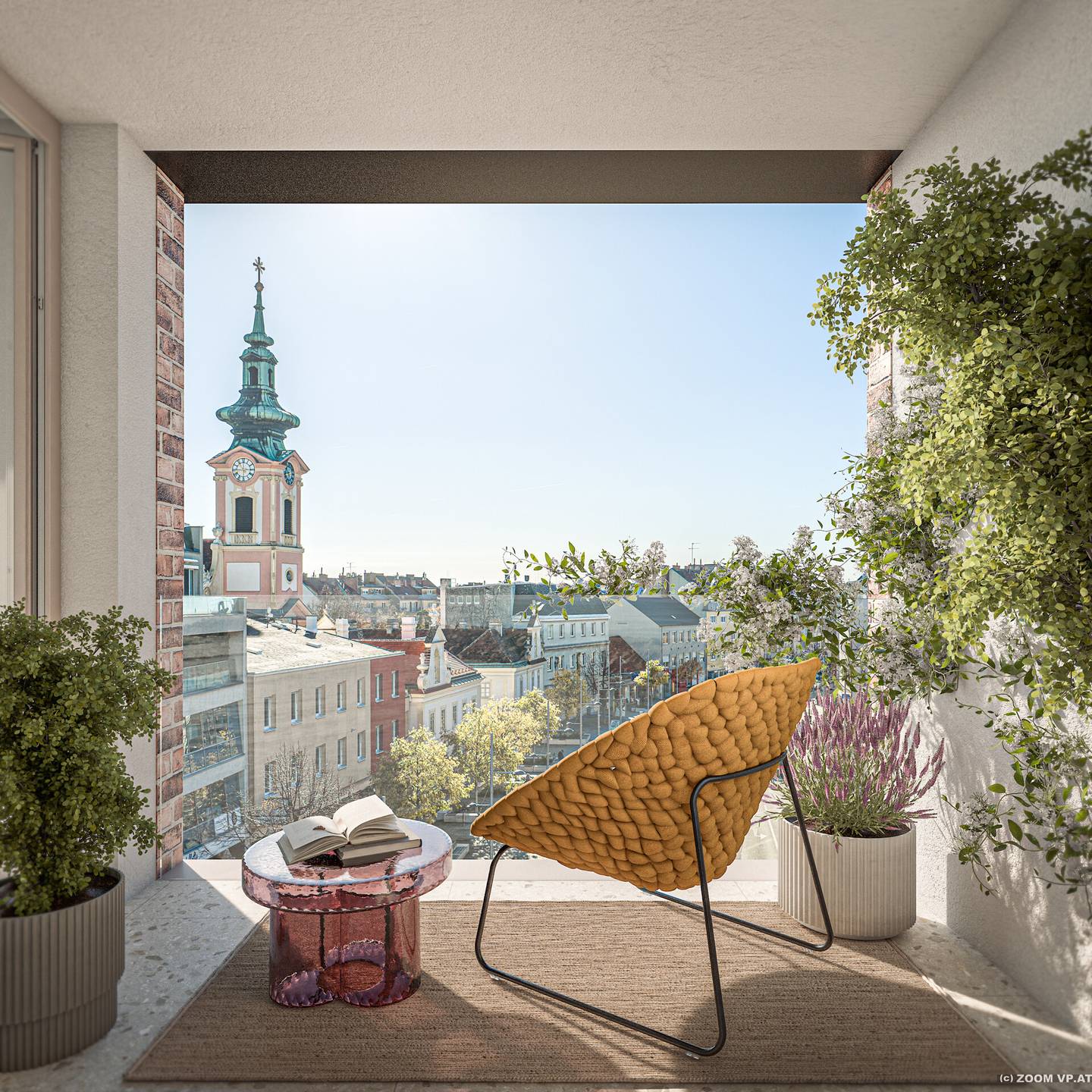 Helle 3 Zimmer Gartenwohnung mit Terrasse am Hauptplatz