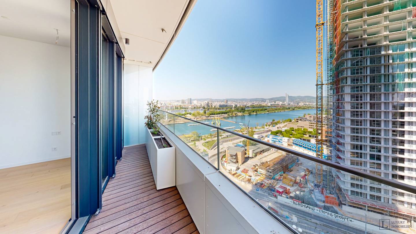 Helle 2 Zimmer Wohnung mit Balkon und Blick ins Grüne