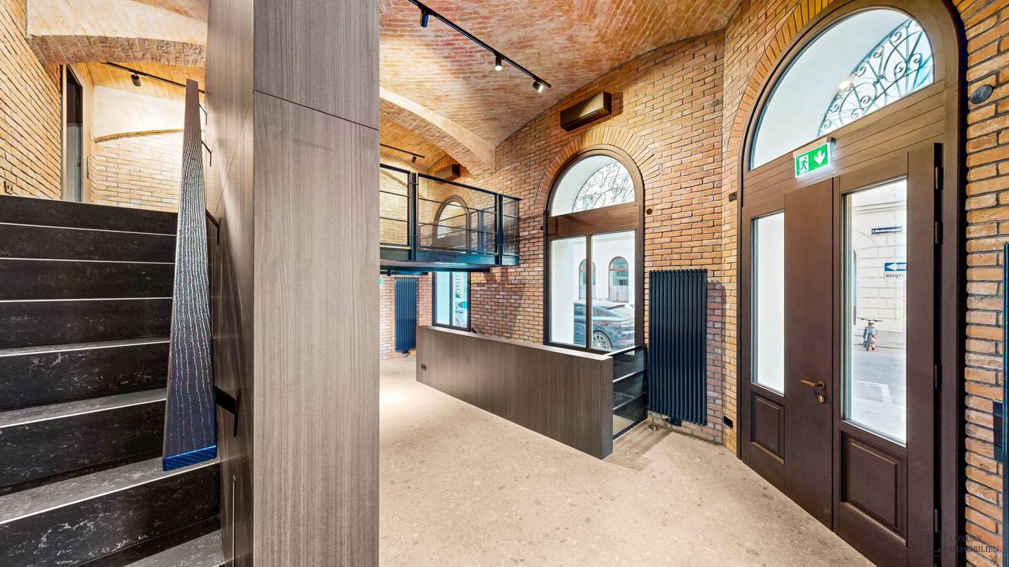 Loft apartment with historic vaults and mezzanine level