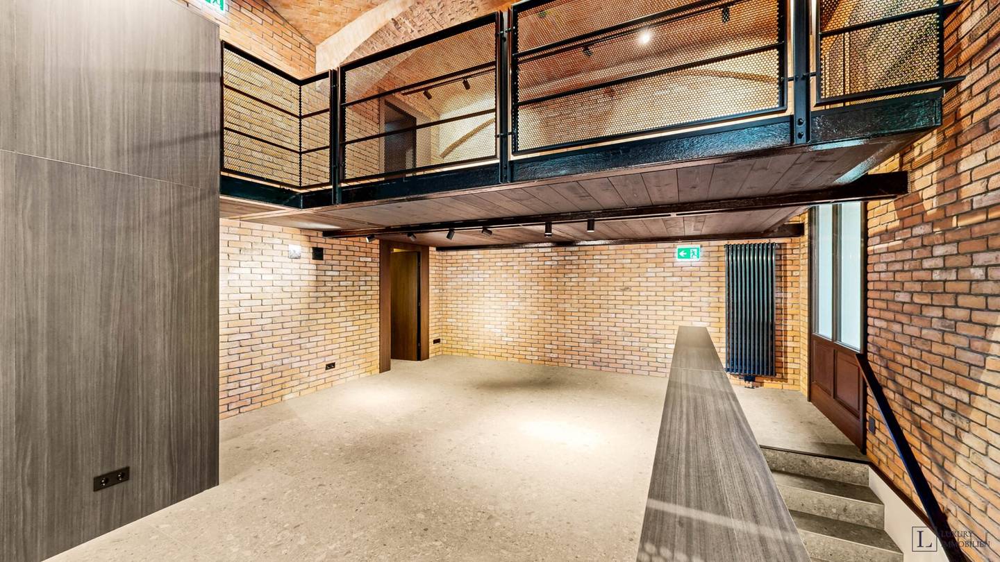 Loft apartment with historic vaults and mezzanine level