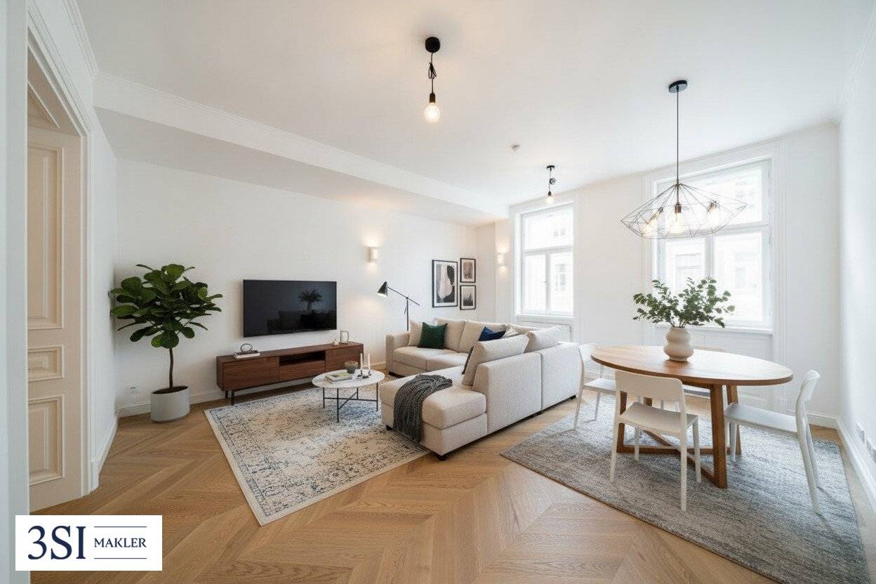 Servitenviertel: Hochwertig renoviert, zentral gelegen, stilvoll wohnen