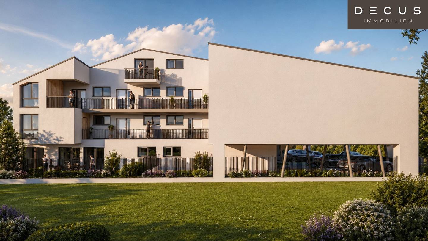 Bauträgergrundstück mit Bebauungsstudie nahe Wien