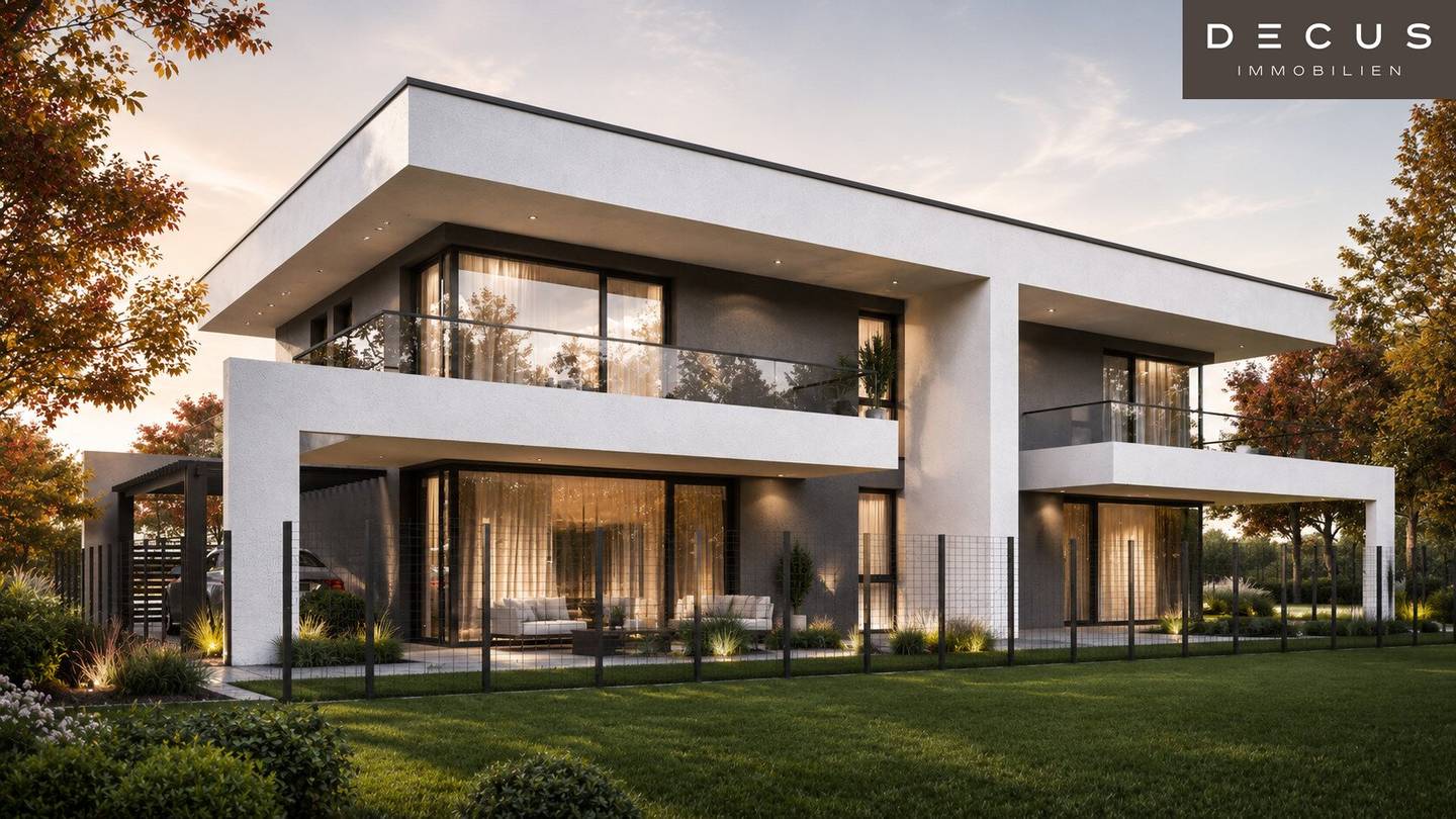 Baubewilligtes Doppelhaus mit privaten Gärten und Keller