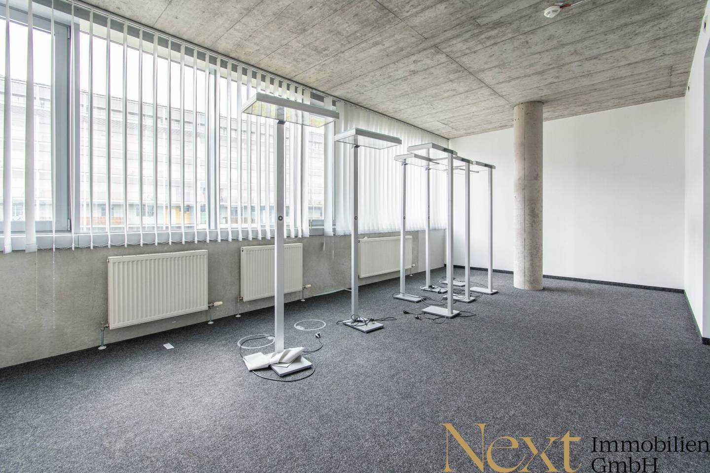 Ideally located office space (optional with storage) in Lenaupark Linz for rent