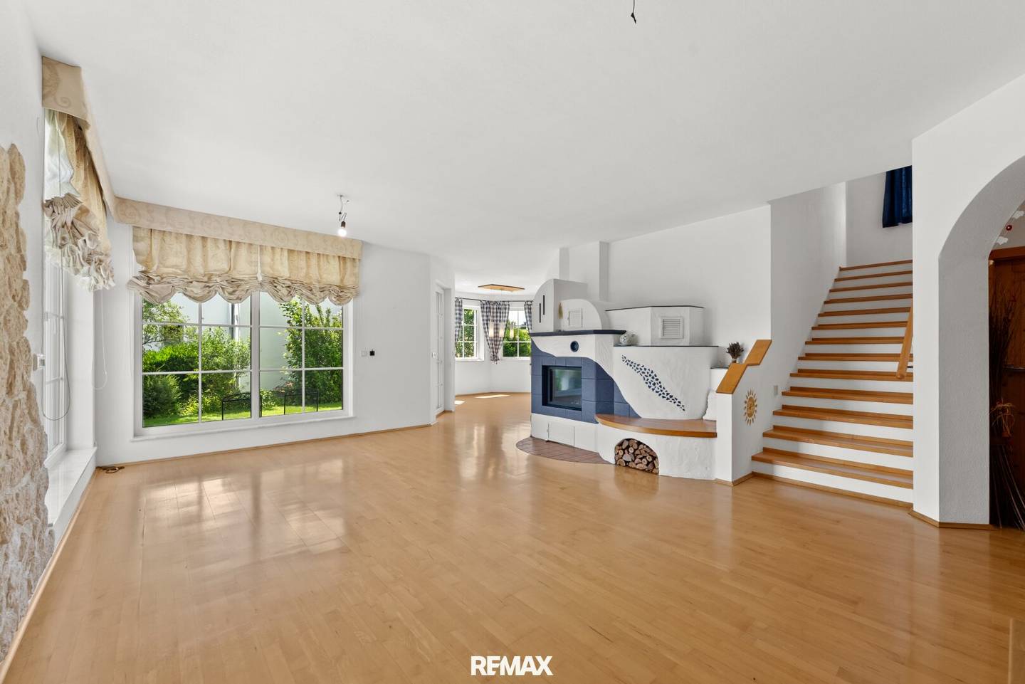 Einfamilienhaus mit Garten Sauna und Kachelofen