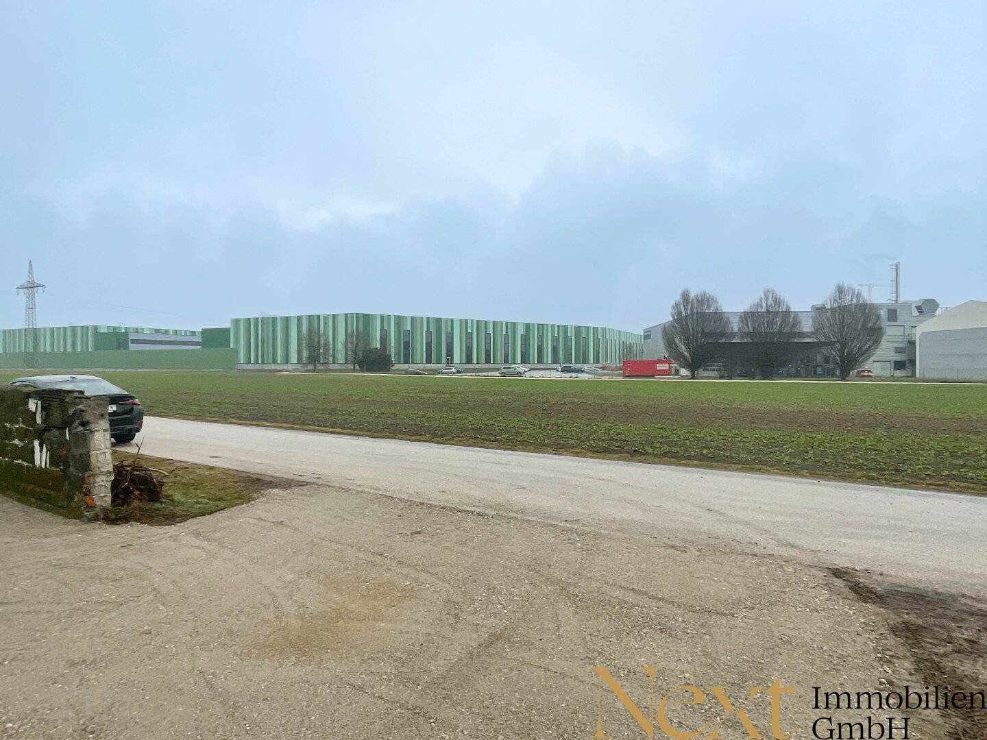 Grundstück samt Geräteschuppen und Garage im Ennshafen zu vermieten!