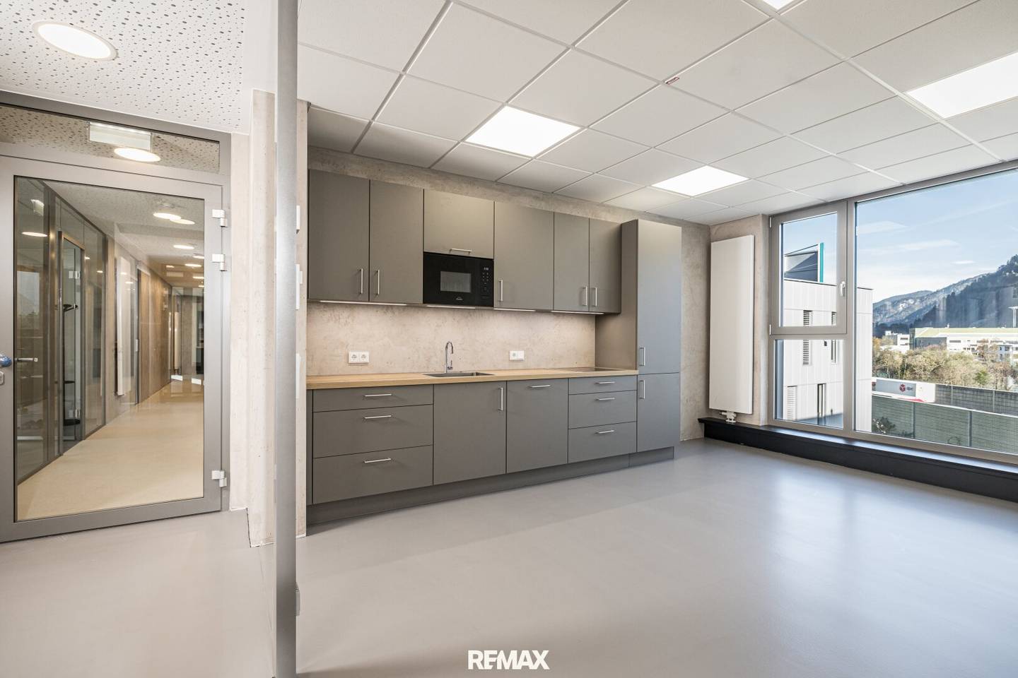 Office in new build with barrier free access