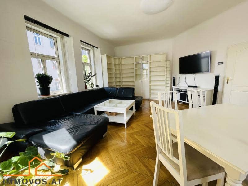 Familienwohnung nahe Mariahilfer Straße mit Parkett