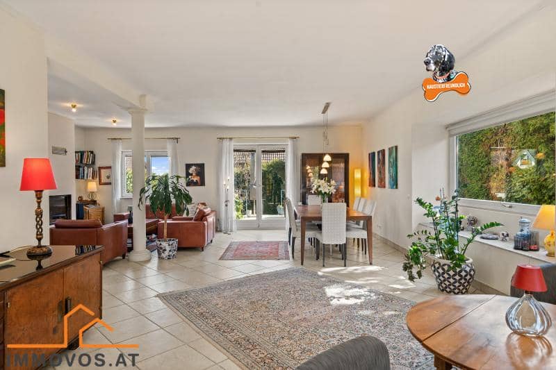 Spacious Family Villa with Garden and Terraces in Green Quiet Location