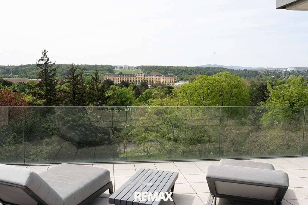 Apartment with large terrace and view of Schönbrunn Palace