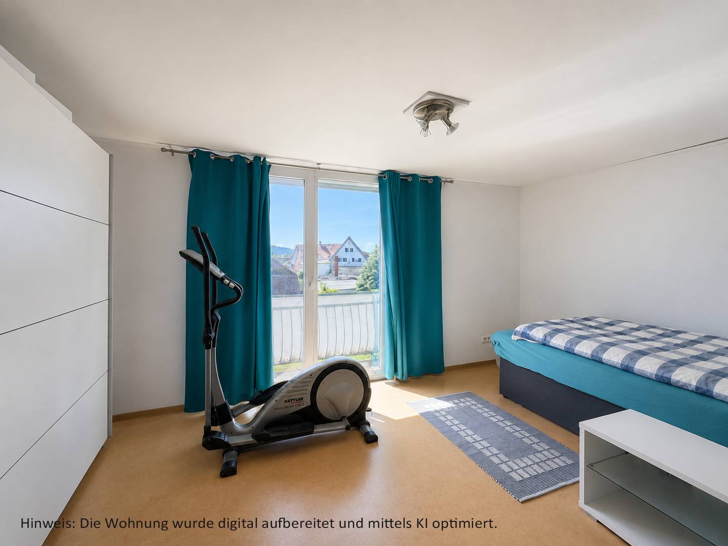 2 Zimmer Wohnung mit Balkon und Tiefgaragenstellplatz
