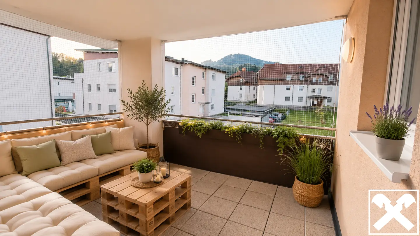 Barrier-Free Apartment with Covered Terrace and Underground Parking