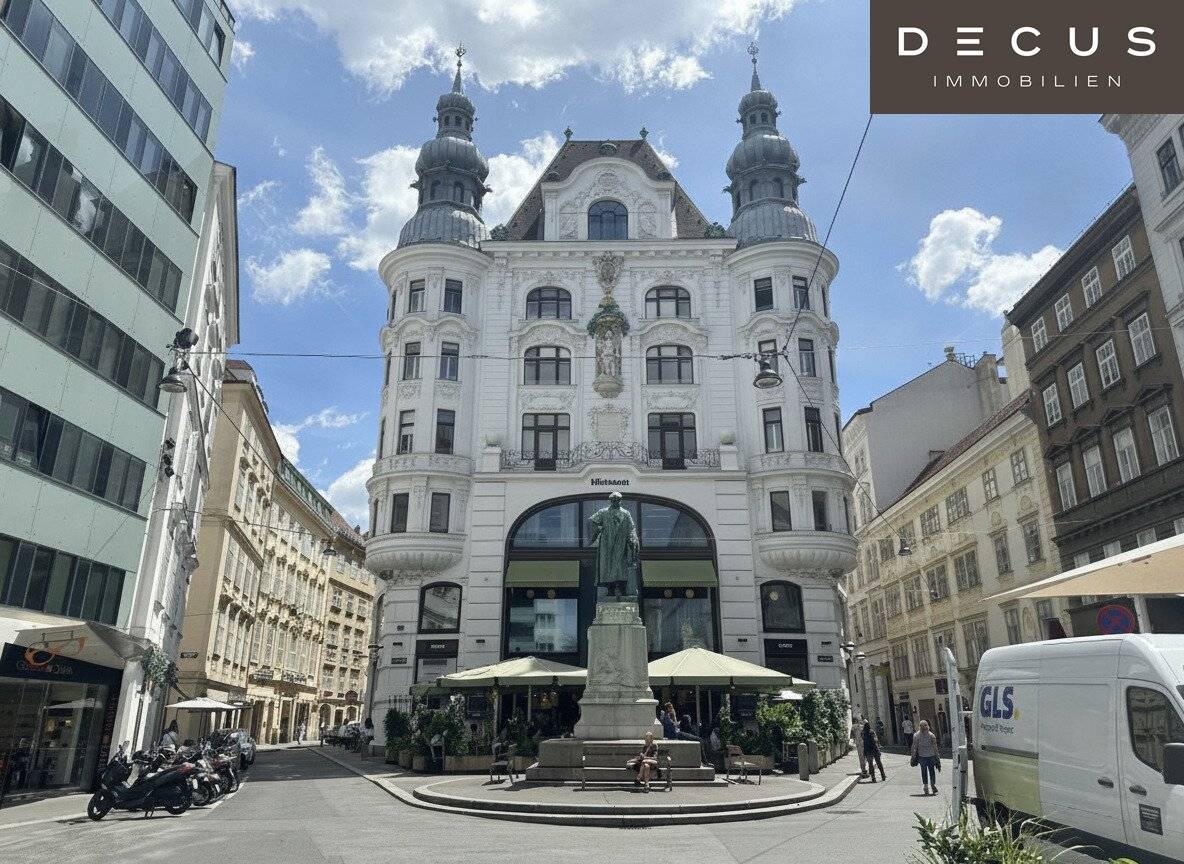 Cooled attic offices in Vienna's 1st district