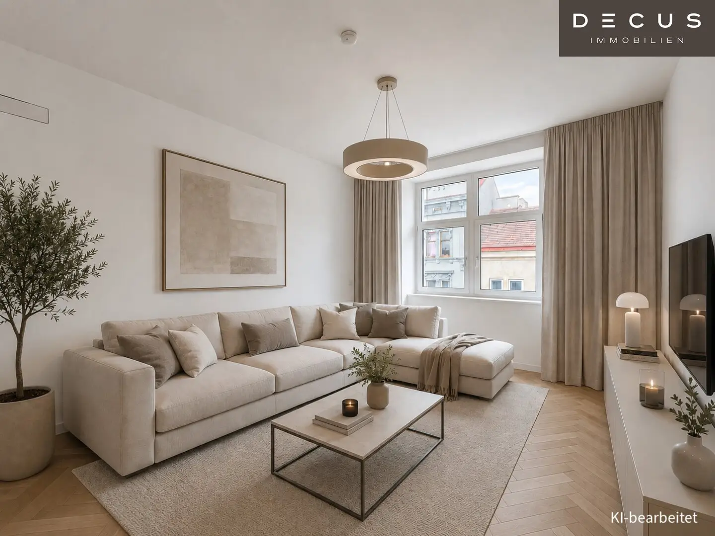 Revitalisierte Altbauwohnung mit Balkon in Meidling