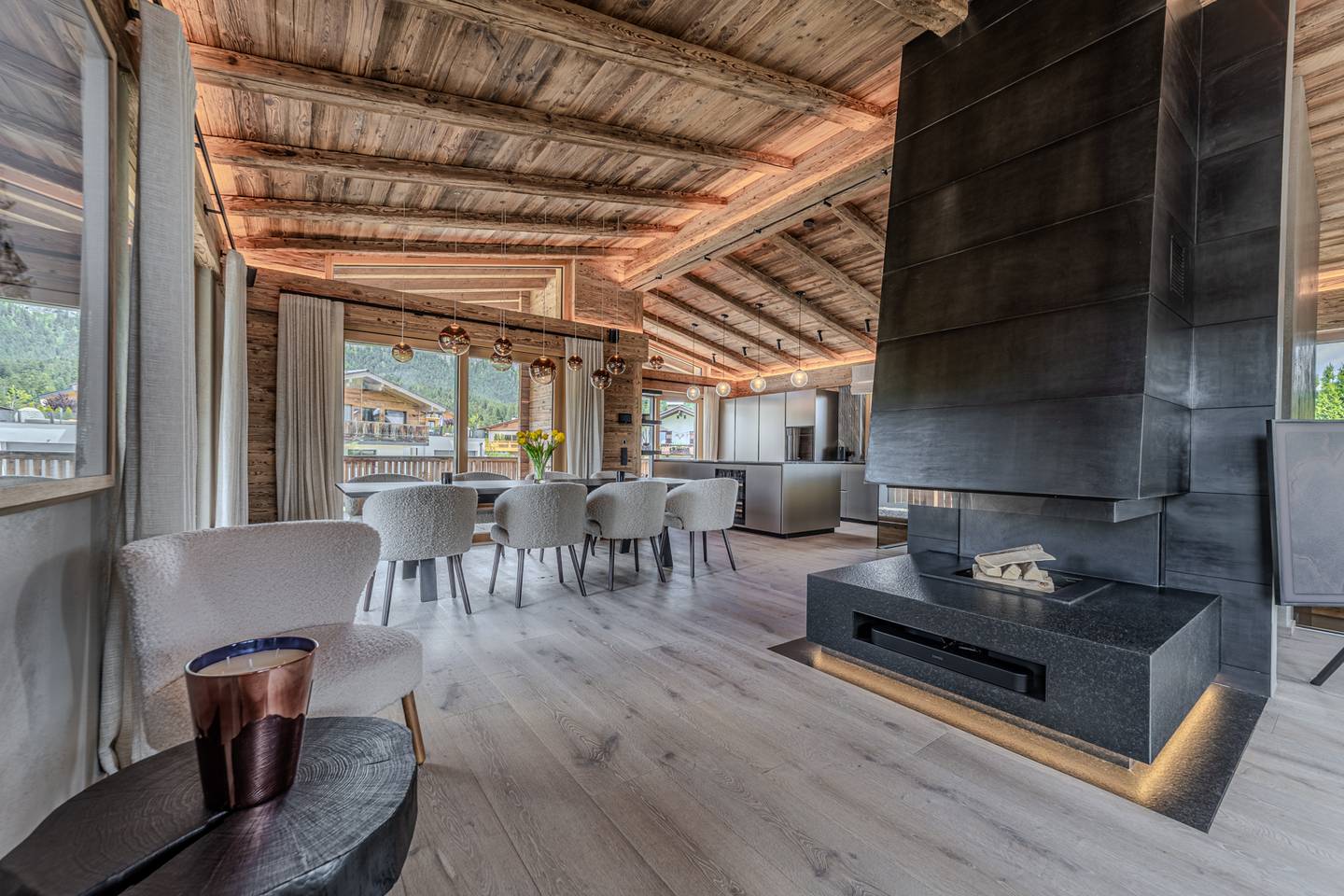 Chalet mit Alpenblick Sauna und Smart Home