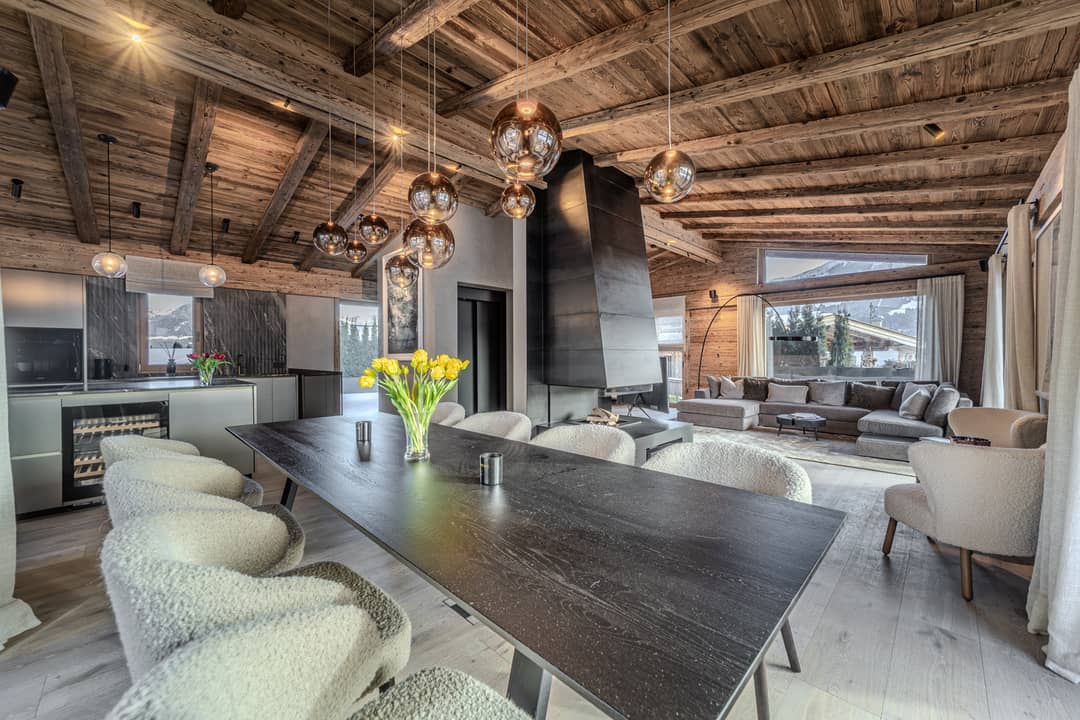 Chalet mit Alpenblick Sauna und Smart Home