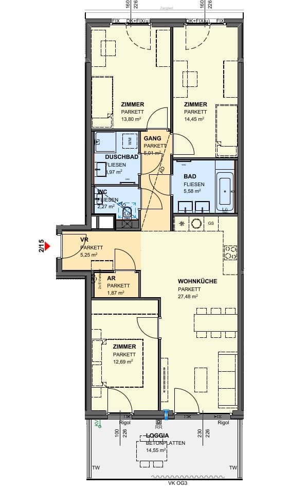 Floor plan 1